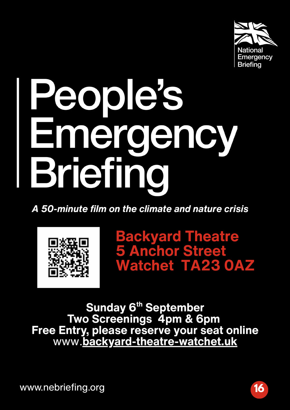 FREE EVENT - PEOPLE'S EMERGENCY BRIEFING